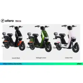 E-BIKE SEPEDA LISTRIK OFERO LEDO 3 LITH ll POWER 500 W SPEED 38 KM