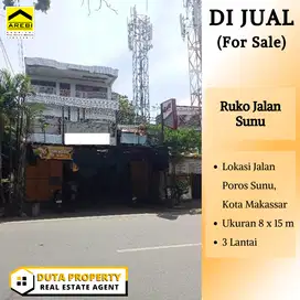 Ruko 3 Lantai Jalan Poros Sunu Kota Makassar