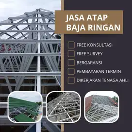 Jasa Pemasangan Atap Genteng Tanah Liat Rangka Baja Ringan di Sidoarjo