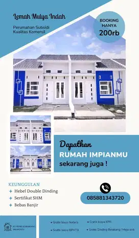 Rumah subsidi Rasa Komersil