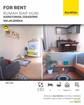 Disewakan Rumah di Karayunan Majalengka