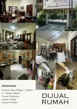 Di jual Rumah daerah Bandung Wetan. Akses Mudah ke Riau dan Dago