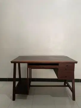 Meja Kerja Kayu Jati