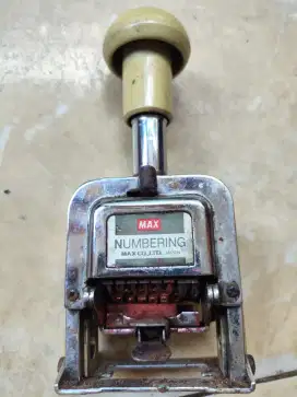 Alat nomerator MAX/ MAX Numbering