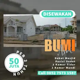 Disewakan rumah komplek bumi asri minimal sewa 2 tahun