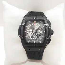 Hublot tali rubber full black pria original