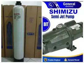 Pompa shimizu semi jetpump dan tabung Filter