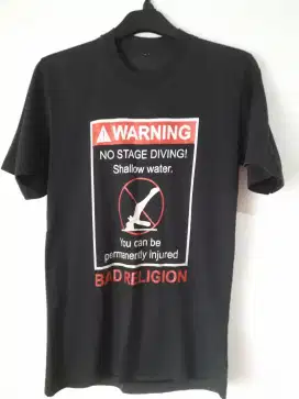 Kaos band,kaos musik Bad Religion,jarang ada.size M pria.