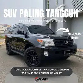 Land Cruiser VX200 UK Version 2012 Nik 2011 4x4 V8 4.5 Diesel Facelift