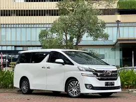 Toyota Vellfire 2.5 G Automatic ATPM Transformers Putih 2017.