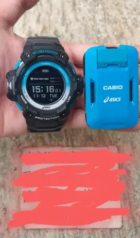 Jam tangan Baby g casio G shock X Asics GSR H1000AS SET/1JF original