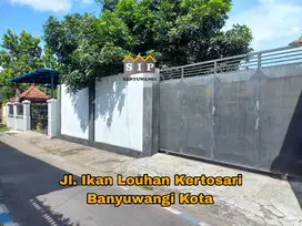 Dijual Tanah Siap Bangun Full Pagar Di Kertosari Banyuwangi kota