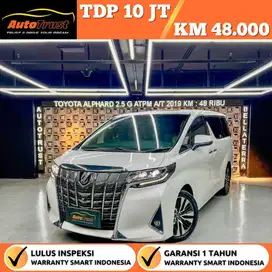 TdP 10 Juta Toyota Alphard 2.5 G Atpm A/T Nik.2019/David