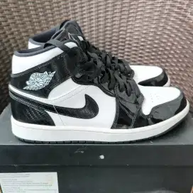 Nike Air Jordan 1 Mid SE All Star Carbon Fiber Original