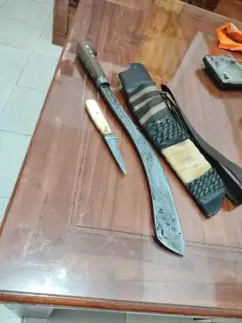 parang dayak / tangkit pedalaman borneo asli