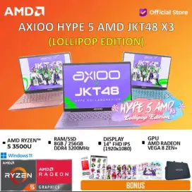 New Axioo Hype 5 AMD Lolipop