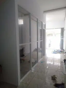 Spesialis Pasang Sekat Partisi Gypsum Kusen Jendele Pintu Alumnium