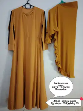 Set Gamis + Jilbab