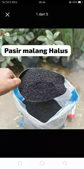 Pasir malang hitam