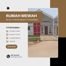 Rumah Mewah Dijual Harga Subsidi  Dekat PT Nikomas