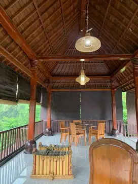 DIJUAL TANAH plus villa joglo di Marga Tabanan Bali