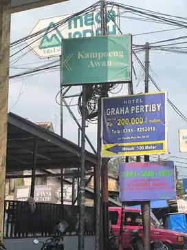 Dijual Hotel masih  Operated di Megamendung