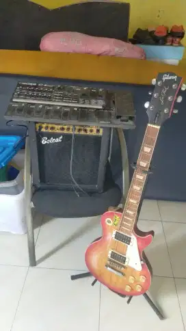 Satu set gitar listrik