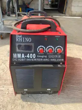 MESIN LAS BEKAS MMA 400A RHINO MESIN LAS LISTRIK SMAW 3 PHASE RHINO