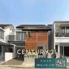 Emerald garden Bintaro baru renov design unik 4 kamar