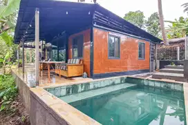 Disewakan Villa 2 Kamar Tidur dengan Natural Water Pool di Singapadu