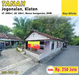 Dijual Tanah Jogonalan, Klaten