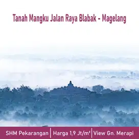 Tanah Mangku Jalan Raya Raya Blabak-Boyolali, SHM Ready