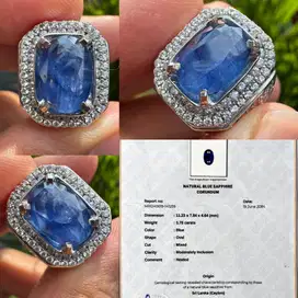 Natural Blue Sapphire 3.78crt Heated origin Ceylon