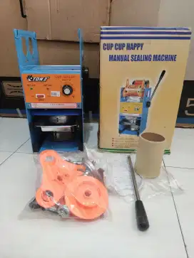 Mesin Cup Sealer Mesin Segel Gelas Baru Stok lama