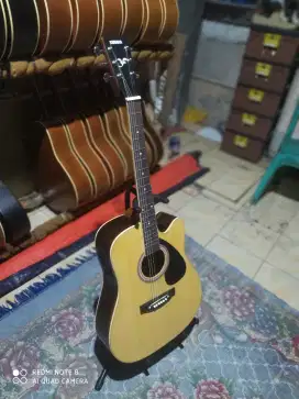 Gitar akustik elektrik f310 custom