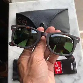 kacamata Ray-Ban wayfarer square rb 2151 902s sz 52 doff tortoise kaca
