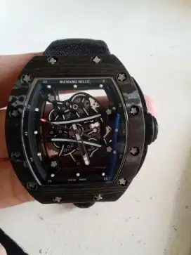 Jam tangan rmille automatic skeleton highest