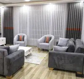 Jual gordyn gorden tirai vertikal roll blind jasa wallpaper dinding vi