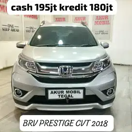 DP 20JT! HONDA BRV PRESTIGE CVT 2018 STNK PNJG 1THN FUL ORI SIAP PAKAI