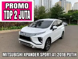 MITSUBISHI XPANDER SPORT AT 2018 PUTIH PROMO DP MINIM 2 JUTA