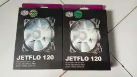 Fan casing cooler master jetflo 120 (led putih)