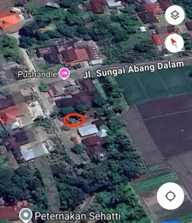 Dijual tanah luas 240 m2, lubuk alung