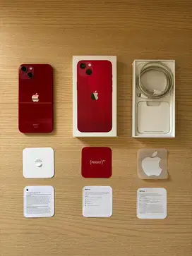 iPhone 13 128 GB Product Red Ex Resmi Ibox Indonesia Second Bekas