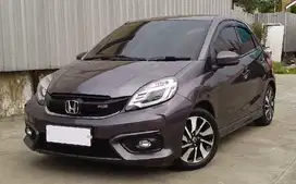 Honda Brio 1.2 RS Bensin-AT 2017 Abu-Abu /