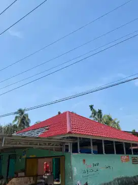 PEMASANGANRANGKABAJARINGAN,RENOVASI ATAP, PELAPONPVCECERANDANTERPASANG