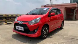 TDP 5Jt Toyota Agya 1.2 G TRD Sportivo Bensin-MT 2019 Merah /