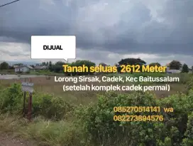 DIJUAL TANAH STRATEGIS DI CADEK, BAITUSSALAM, ACEH BESAR - BANDA ACEH