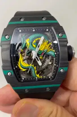 Jam tangan  haofa automatic carbon