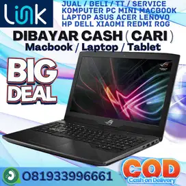 (CARI) Laptop Macbook Asus Acer Lenovo HP Dell ROG Surface MSI TUF