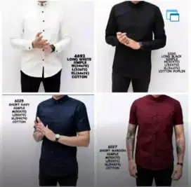 Kemeja Kerja Katun  dgc